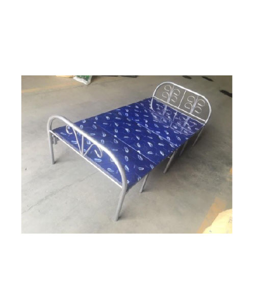 FOLDING BLUE HARD BED
